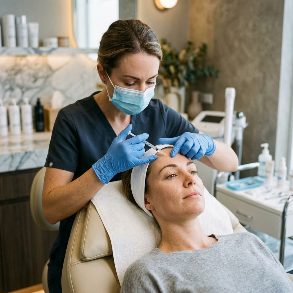 Consultation for facial ageing and aesthetic treatment planning
